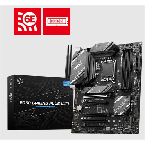 B760 GAMING PLUS WIFI DDR4 5333MHZ 1XHDMI 1XDP 2XM.2 USB ATX 1700P (12. / 13. VE 14. NESİL İŞLEM