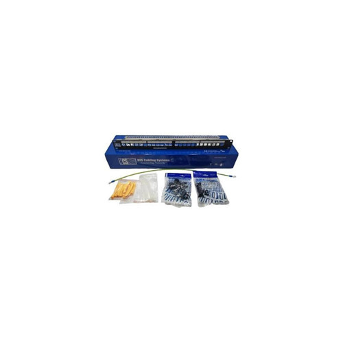 19" 1U 24 PORT BOŞ PATCH PANEL(P00-02450-1U)