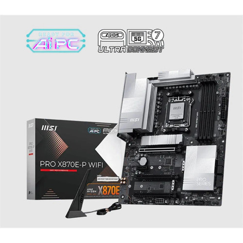 PRO X870E-P WIFI DDR5 8200MT/S 1XHDMI 3XM.2 USB ATX AM5(AMD AM5 9000/8000/7000 SERİLERİ İLE UYUM