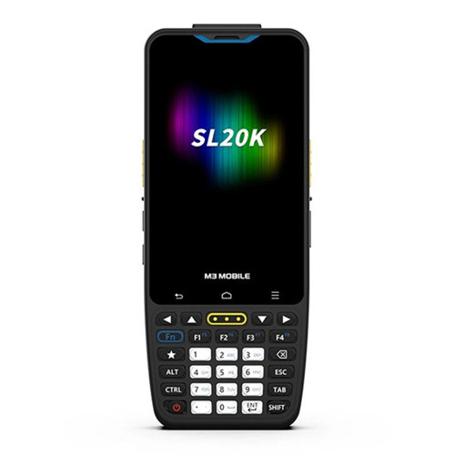 M3 MOBILE SL20K X/W 2D KAREKOD ANDR.13 4GB/64GB 13MP WIFI+BLUET. 4" TUŞLU EKRAN EL TERMİNALİ (KILIF+