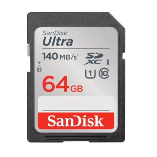 64GB ULTRA SDXC 140MB/S SDSDUNB-064G-GN6IN