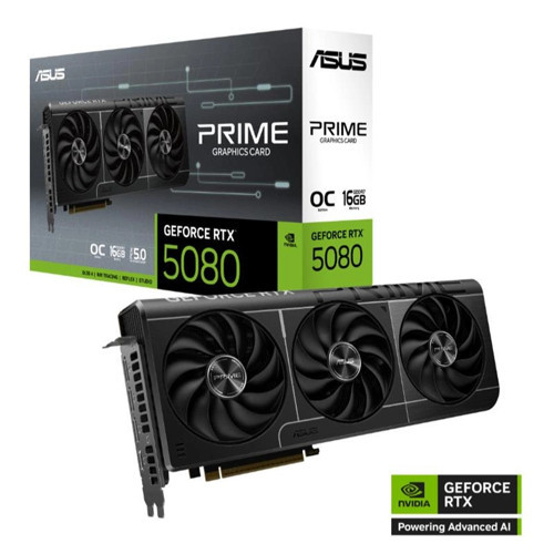 GEFORCE PRIME-RTX5080-O16G 16GB GDDR7 256BIT 1XHDMI 3XDP EKRAN KARTI
