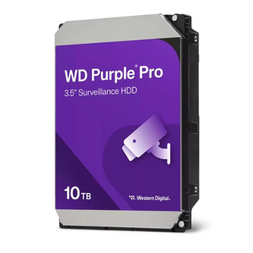 10 TB 3.5 PURPLE PRO SATA3 7200RPM 512MB 7/24 GUVENLIK WD102PURP (3 YIL RESMI DIST GARANTILI)