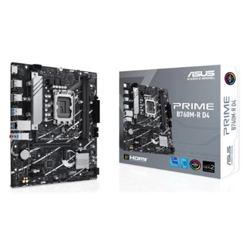 PRIME B760M-R D4 DDR4 5333MHZ 1XHDMI 2XM.2 USB 3.2 MATX 1700P (12. / 13. VE 14. NESİL İŞLEMCİ İ