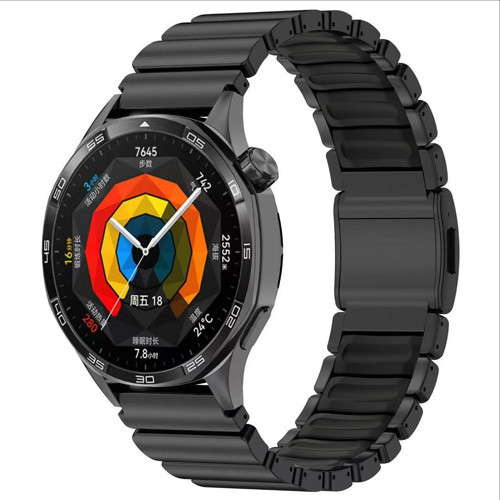 Xiaomi Amazfit Pace Uyumlu Kordon Metal Kasa Silikon İç Kısım Tasarım