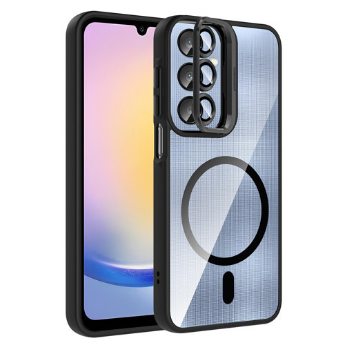 Galaxy A36 Kılıf Magsafe Standlı ve Kamera Lens Koruma Hediyeli Etro Kapak