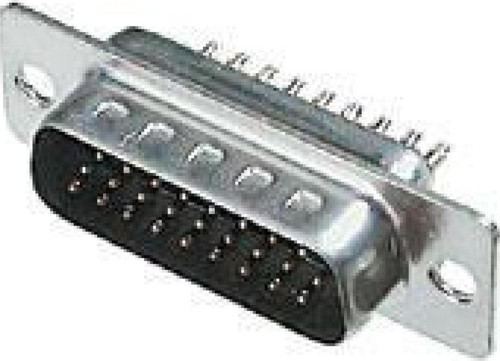 A-Hds 26 Ll/Z High-Density D-Sub Connector, 26-Poles, Male, Solder Cups