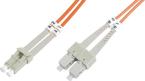 BC-FO-6LCSC-07 Beek LC-SC Fiber Optik Patch Kablo, 7 metre, Multimode, 3.0mm Duplex, 62.5/125, OM 1,