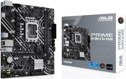 PRIME H610M-K D4 ARGB DDR4 HDMI PCIE 3.0 1700P MATX