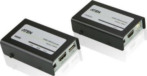 -VE803 Hdmi USB Mesafe Uzatma Cihazı (Hdmi USB Extender), Alıcı (Receiver) ve Verici (Transmitte