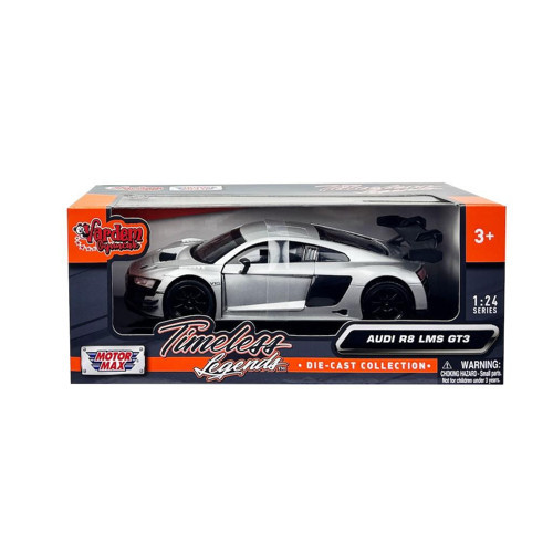Motormax Audi R8 Lms Gt3 Gri 1/24 Model Araba