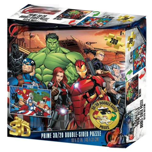 Çift Taraflı Puzzle 200 Parça