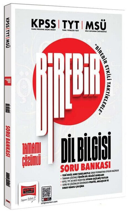 Yargı 2027 KPSS TYT MSÜ Dil Bilgisi Birebir Soru Bankası Çözümlü