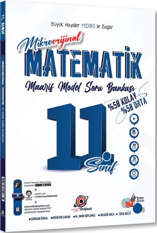 Mikro 11. Sınıf Matematik Maarif Model Soru Bankası