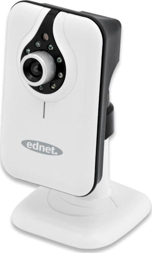 ED-87240 ednet CUBE Gece Gündüz İç Mekan IP Kamera, Wireless 11n, Infrared özellik, 640 x 480 Piksel