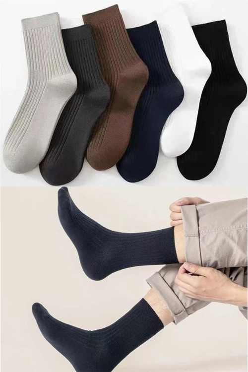 6 Çift Erkek Soket Çorap