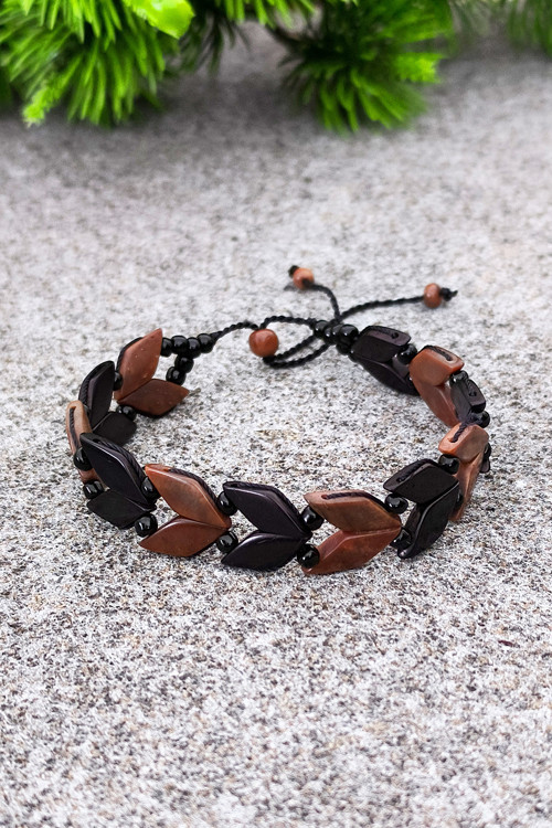 Kuka Bileklik Bileğe Göre Ayarlanabilir Başak Model Unisex Bileklik BT003