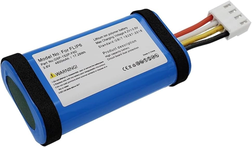 Flip 6 3.7V 4800 Mah Soketli Batarya