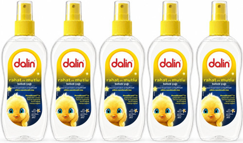 Bebek Yağı 200ML Sprey Rahat ve Mutlu (5 Li Set)
