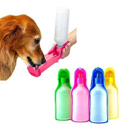 500 ml Kapasiteli Taşınabilir Evcil Hayvan Seyahat Suluğu