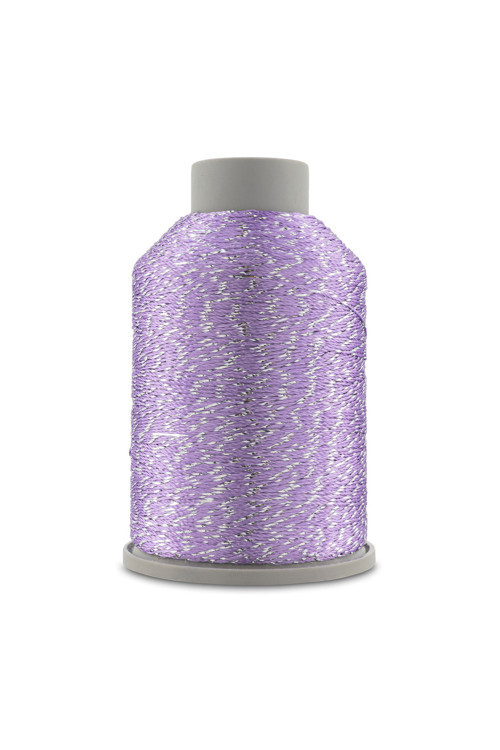 Camellia New %91 Polyester %9 Metalik Polyester 50 gr 450 m İnce Örgü İpi - 1 ADET Mor 50 - 99 gr 450-499m 1