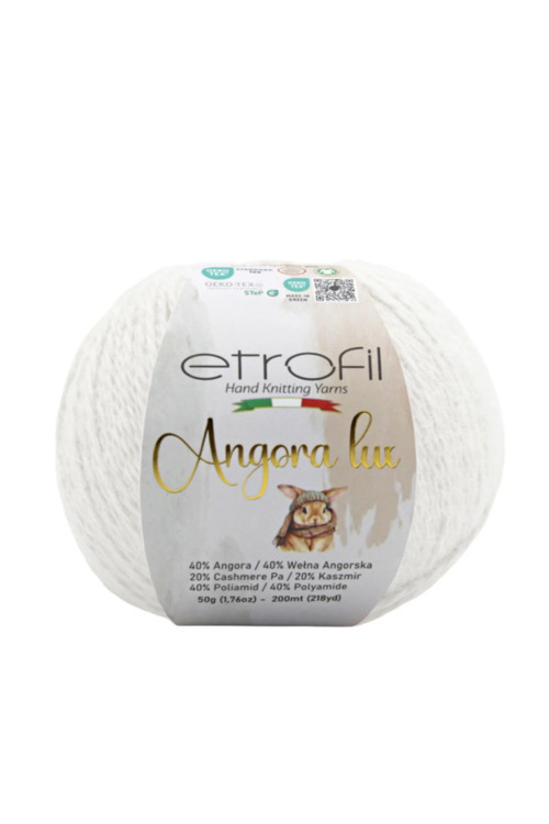 Angora Lux Wool %45 Angora Lux %55 Polyamid 50 g İnce Örgü İpi Yumuşak 70105- 1 ADET Siyah 100 - 149 gr 500-999 10