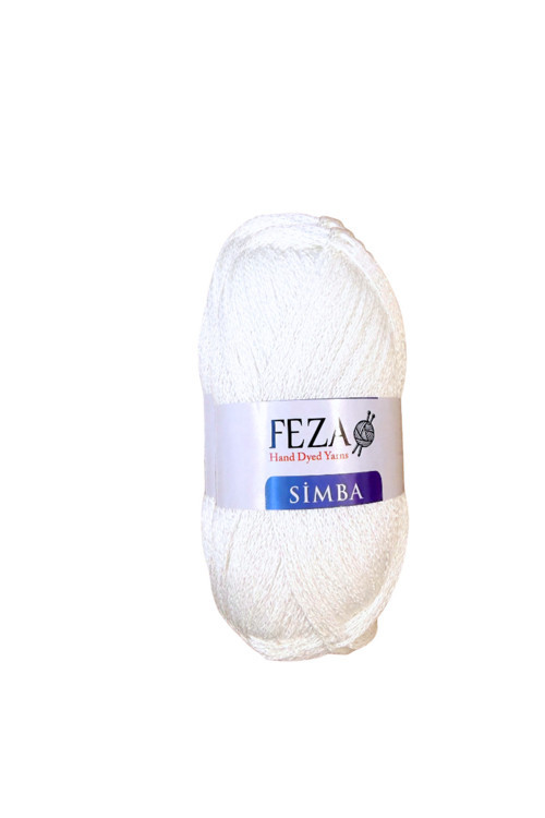 Simba %85 Bambu %15 Simli El Örgü İpi 100 gr 230 m Parlak Yazlık Örgü İpi - 1 ADET Kırmızı 100 - 149 gr 200-249m