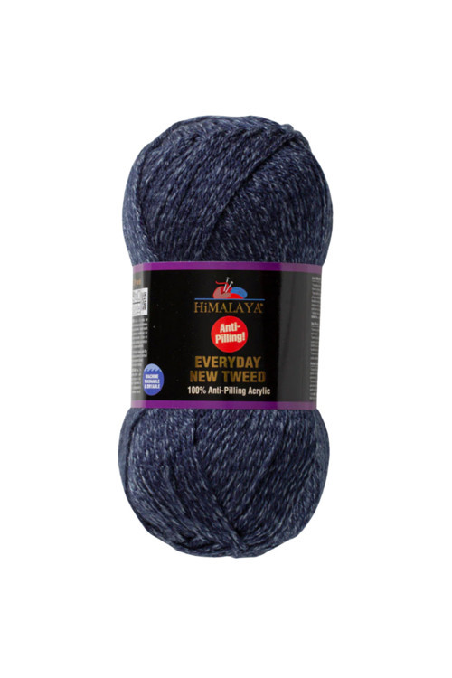 Everyday New Tweed El Örgü İpi 100 gr 170 mt Tüylenmez Anti Pilling 75109 Mor 100 - 149 gr 150-199m 10