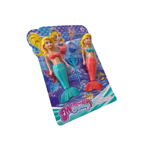 Büyülü İkili Deniz Kızı Seti - 'Mermaid Dressup' ile Sualtı Balosu