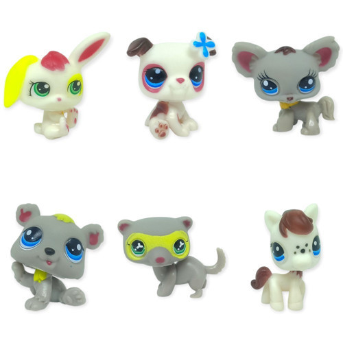 Pet Star Little 6'lı Sevimli Hayvanlar Figür Seti - 4