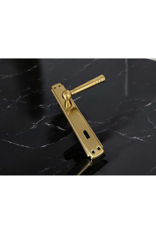 Osmanlı Handles Mat Skoç Titanyum Lüx Aynalı Oda Kapı Kolu 1 Takım