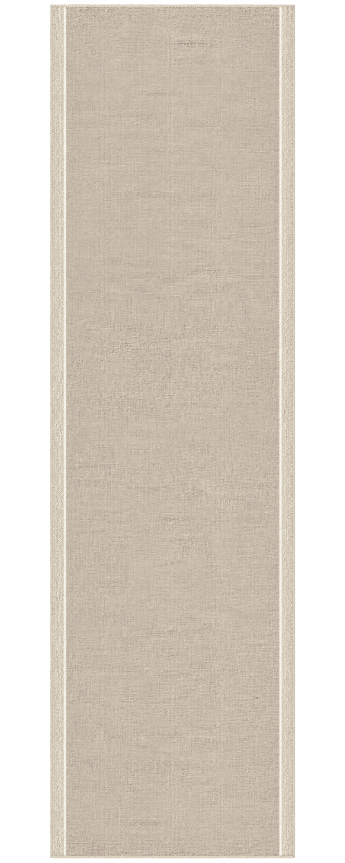 Dekorenti Siena 3703 Bej Sisal Halı – Çerçeveli Mutfak ve Koridor Halısı