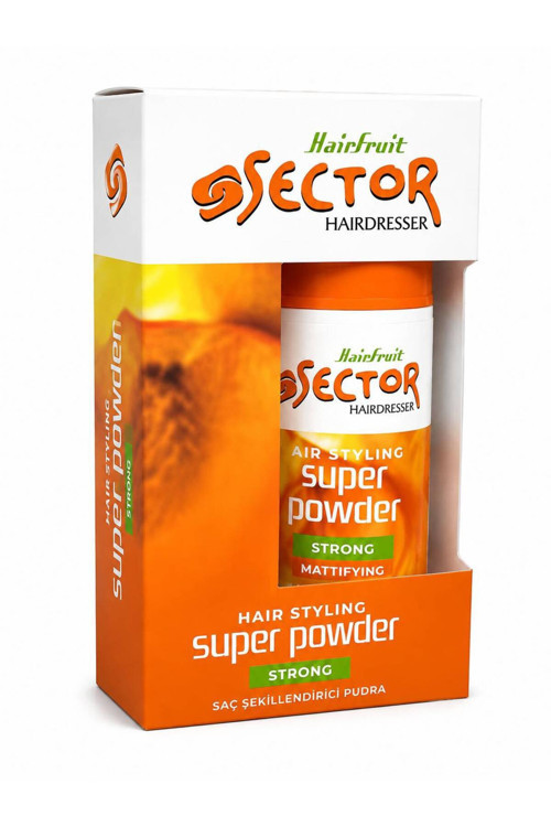 SECTOR HAIRFRUIT HAIRDRESSER SUPER POWDER STRONG SAÇ ŞEKİLLENDİRİCİ PUDRA