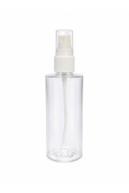 Medikal 100 ml Boş Sprey Şişe Şeffaf PET İnce Püskürtmeli Doldurulabilir Sızdırmaz Sprey Şişesi Parfüm Kolonya Dezenfektan Kozmetik İçin