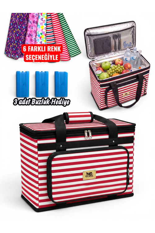 15 Lt. Termal Soğutucu Buzluk Çantası – Piknik, Kamp ve Taşıma İçin Uygun
