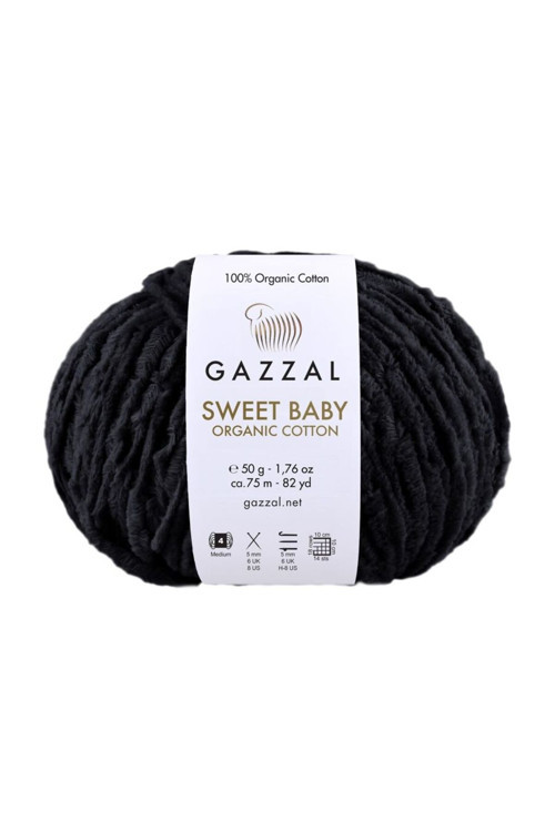 Sweet Baby %100 Organik Pamuk – 50 g 75 m Bebek-Yetişkin Örgü İpi-2611 2606 50 - 99 gr 50-99m 1