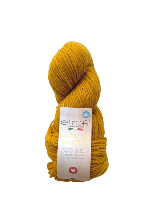 Falkland Worsted %100 Saf Yün El Örgü İpi 100 gr 200 mt Doğal Yumuşak Dayanıklı 72075- 1 ADET 73156 100 - 149 gr 200-249m 10