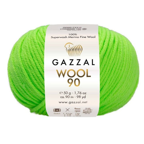 Wool 90 %100 Avustralya Merino Yün El Örgü İpi 50 gr 77 m 3667 50 - 99 gr 50-99m 6