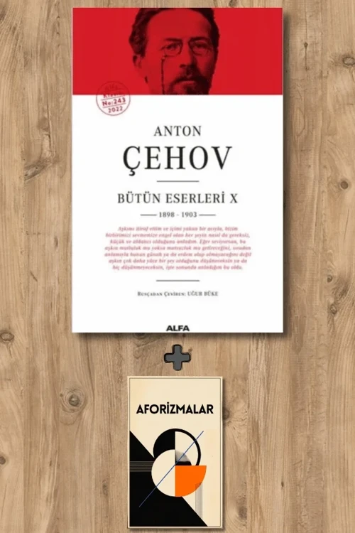 Anton Çehov Bütün Eserleri 10 (Ciltli) + Aforizmalar - Anton Pavloviç Çehov
