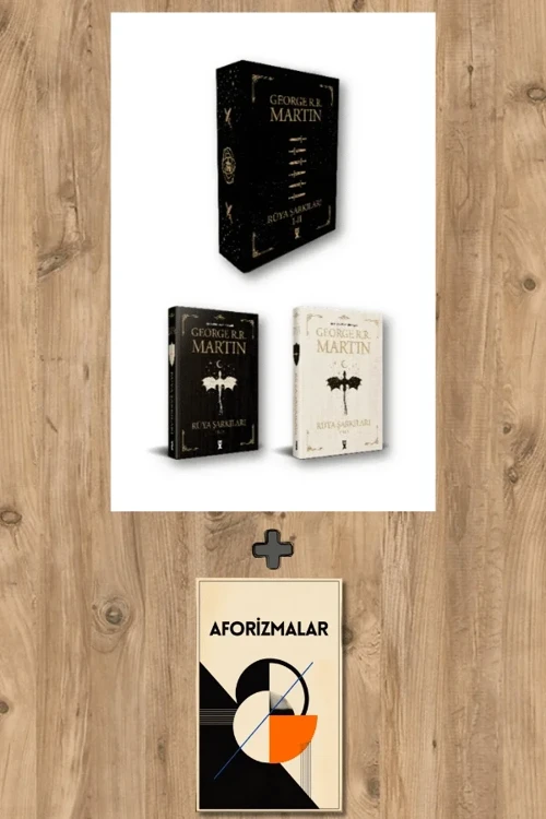 Rüya Şarkıları 1-2 (Kutulu - Ciltli) + Aforizmalar - George R. R. Martin
