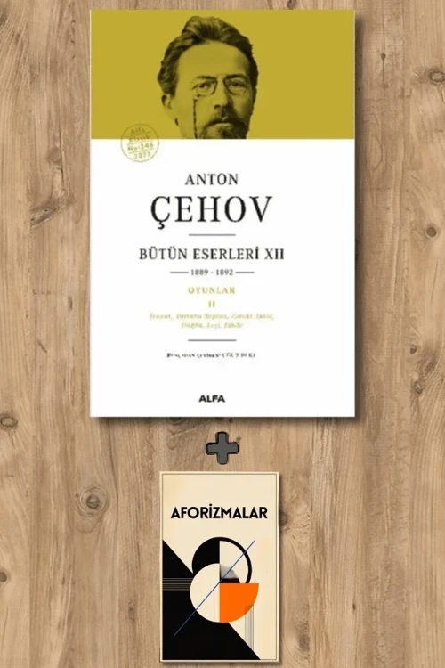 Anton Çehov Bütün Eserleri 12 (Ciltli) + Aforizmalar - Anton Pavloviç Çehov