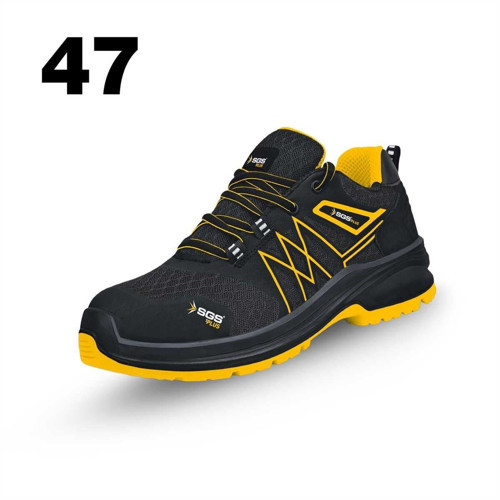 SGS2947 - No:47 Cross S1 Çelik Burunlu Spor İş Ayakkabısı - Ergonomik - Antistatik - Su Geçirmez - Nefes Alır