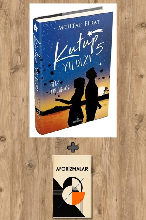 Kutup Yıldızı 5 - Güz Fırtınası (Ciltli) + Aforizmalar - Mehtap Fırat