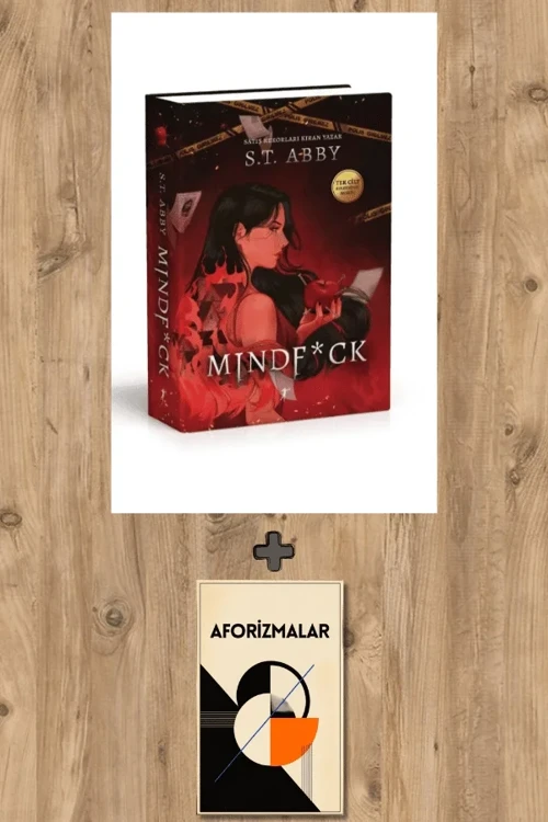 Mindfck - 5 Kitap Tek Cilt Koleksiyon Baskısı (Ciltli) + Aforizmalar - S. T. Abby