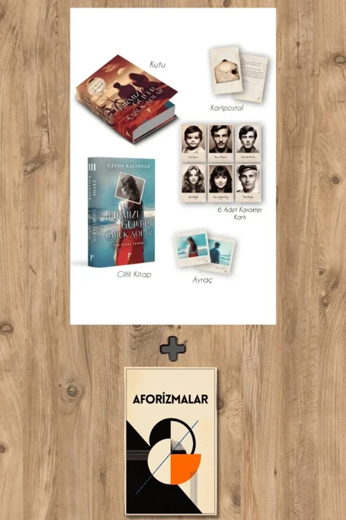Kırmızı Güller Çabuk Solar 3 - Eve Dönüş Devrimi (Ciltli - Kutulu Set) + Aforizmalar - Ceyda Kalender
