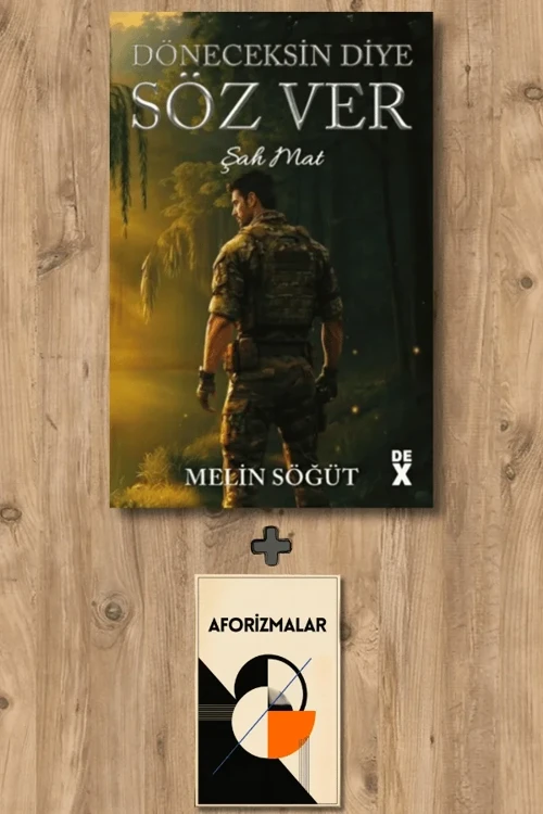 Döneceksin Diye Söz Ver 1 - Şah Mat (Ciltli) + Aforizmalar - Melin Söğüt