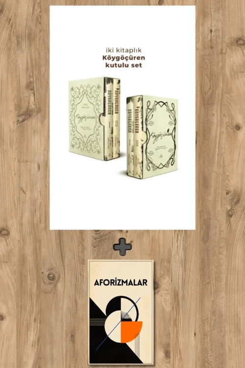 Köygöçüren Serisi – İki Kitaplık Ciltli Set + Aforizmalar - Şeyma Türkyılmaz