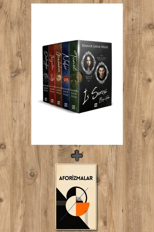İs Serisi - 5 Kitap Takım (Kutulu - Ciltli) + Aforizmalar - Binnur Şafak Nigiz