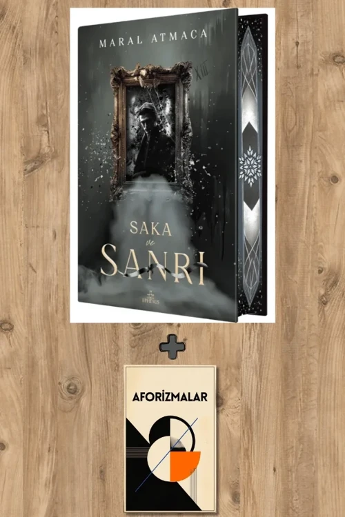 Saka ve Sanrı 3 (Ciltli - Yan Boyamalı) + Aforizmalar - Maral Atmaca