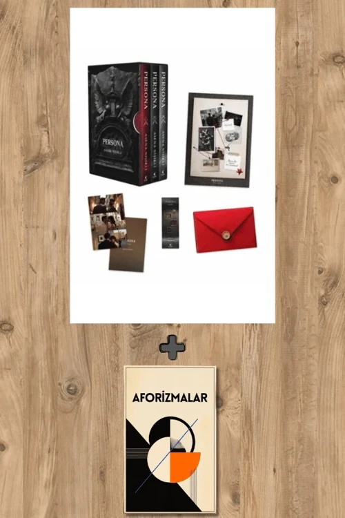 Persona - 3 Kitaplık Kutu Set (Ciltli) + Aforizmalar - Asena Nişikli